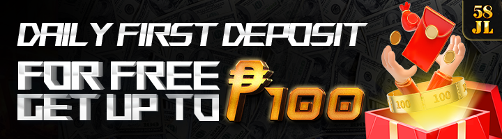 58JL Get up to ₱100 for free on your first daily deposit