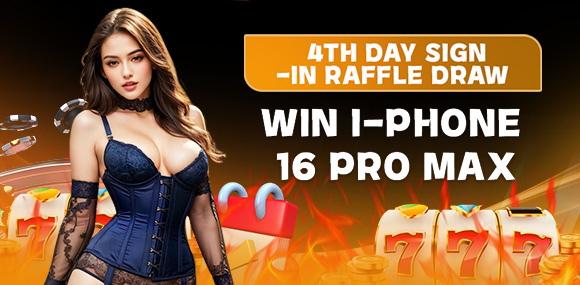 🎉 4TH DAY SIGN-IN RAFFLE – YOUR CHANCE TO WIN AN iPHONE 16 PRO MAX! 📱🔥