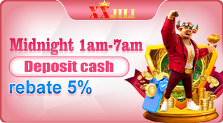 Midnight deposit cash rebate 5%